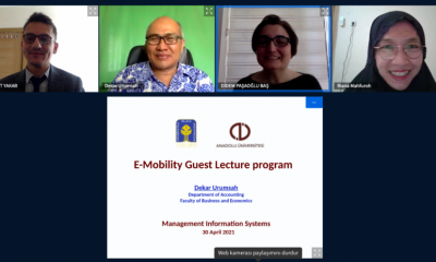 Yabancı Öğretim Üyeleriyle “Uluslararası Çevrim İçi Ders Verme Hareketliliği”