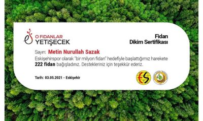 Sazak’tan Es-Es Kampanyasına Destek