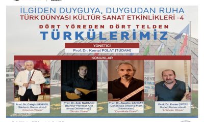 Dört Yöreden Dört Telden Türkülerimiz Büyük İlgi Gördü