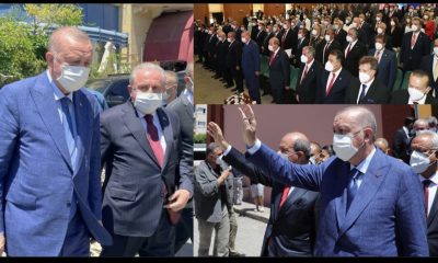 Rektör Erdal, KKTC’deki Toplu Açılış ve Temel Atma Törenine Katıldı