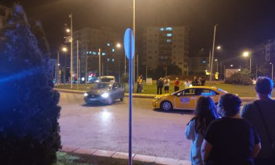 Gece Yarısı Ticari Taksiye Vurup Kaçtılar (Video Haber)