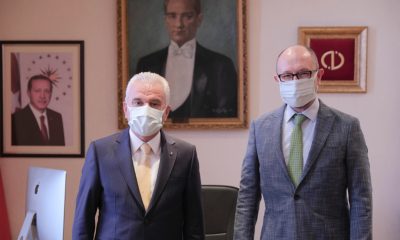 ETO Başkanı Güler’den Yüz Yüze Eğitim İçin Rektör Erdal’a Ziyaret