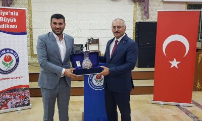 Eğitim-Bir-Sen’den Odunpazarı Kaymakamı Turgay Hakan Bilgin’e Veda Yemeği