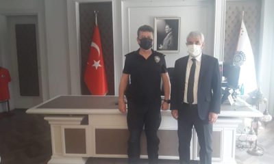 MHP’li Sazak’tan İl Emniyet Müdürü Ağırlar’a Ziyaret