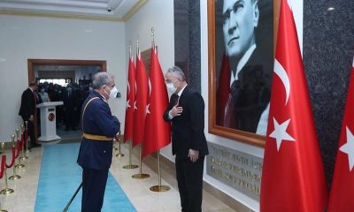 Vali Ayyıldız, 29 Ekim Cumhuriyet Bayramı Tebriklerini Kabul Etti