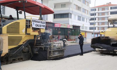 Sivrihisar’da Asfaltlama Çalışmaları Başladı
