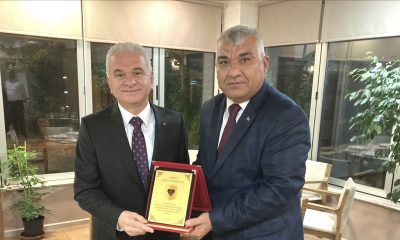 Eskişehir Dostluk ve İstişare Meclisi’nden Güler’e Plaket