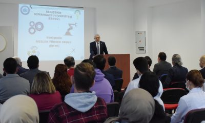 ESOGÜ MYO’da Yeni Akademik Yılın İlk Dersini Başkan Küpeli Verdi