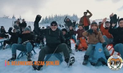 Eskişehir İnönü Belediyesi Tarafından Düzenlenen 5. Geleneksel Kızak Şenliği