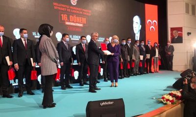 Sazak MHP Siyaset ve Liderlik Okulu Sertifika Törenine Katıldı