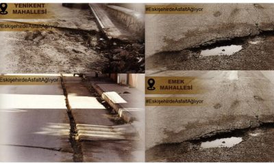 Sosyal Medya Bu Fotoğrafları Konuşuyor “Eskişehir’de Asfalt Ağlıyor”