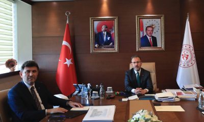Başkan Çalışkan, Gençlik ve Spor Bakanı Kasapoğlu ile Bir Araya Geldi
