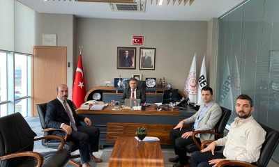 Erhan Erden BEBKA Genel Sekreteri Durak ile Bir Araya Geldi