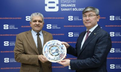 Kazakistan Ankara Büyükelçisi Abzal Saparbekuly’den Başkan Küpeli’ye Ziyaret
