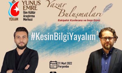 Yunus Emre İlim Kültür Araştırmaları Merkezi Yazar Buluşmalarıyla Faaliyetlerine Başlıyor