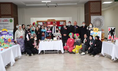 Başkan Yüzügüllü Özel Eğitim Öğrencilerinin Açtığı Sergisine Katıldı