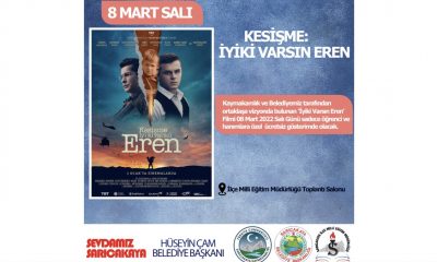 Sarıcakaya’da ‘Kesişme; İyi ki Varsın Eren’ Filmi İzleyicilere Sunulacak