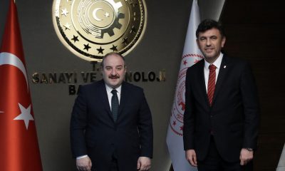 Başkan Çalışkan Mustafa Varank ile Bir Araya Geldi