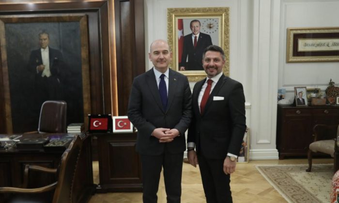 Başkan Yüzügüllü’den Bakan Soylu’ya Ziyaret
