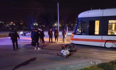Otogar Önünde Motor Kazası!