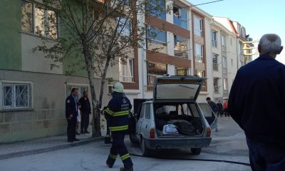 Şirintepe Mahallesi’nde Araç Yangını!