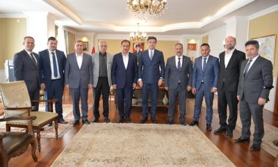 ESAV Üyelerinden Erzurum Valisi Okay Memiş’e Ziyaret
