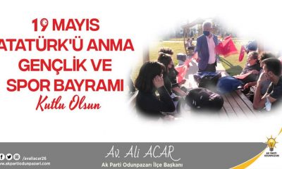 Ali Acar’dan ‘19 Mayıs’ Mesajı