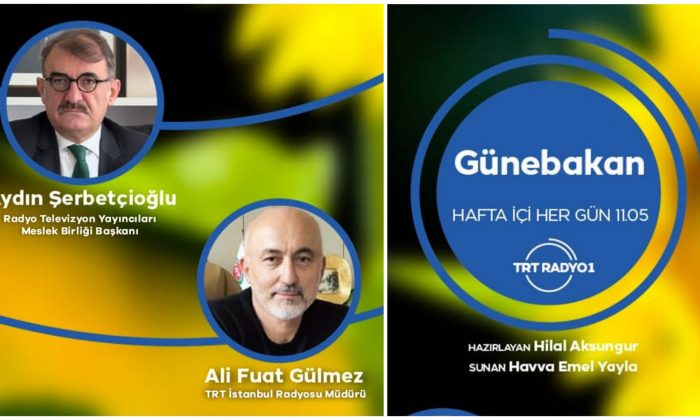 RATEM Yönetim Kurulu Başkanı M. Aydın Şerbetçioğu, Radyo Günü’nde Canlı Yayında
