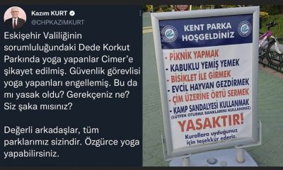 Ali Acar’dan Kazım Kurt’a Park Tepkisi