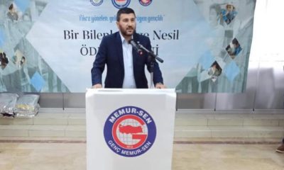 Akar, Ödül Töreninde Konuştu