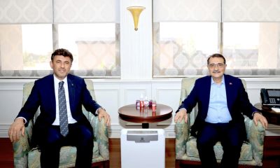 AK Parti İl Başkanı Zihni Çalışkan’dan Bakan Dönmez’e Ziyaret