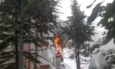 Yenikent’te Yangın