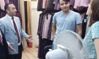 Yenilik Partisi İl Başkanı Serkan Ortatepe Esnafı Gezerek Sorunlarını Dinledi