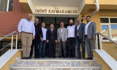 MÜSİAD’dan İnönü İlçesi Kaymakamı Olarak Yeni Atanan Tolga Ustaoğlu’na Hayırlı Olsun Ziyareti