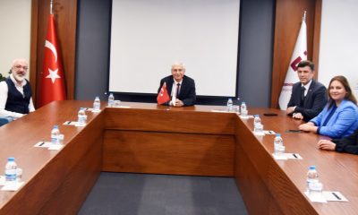 AK PARTİ İL BAŞKANI ZİHNİ ÇALIŞKAN DAN ESTU REKTÖRÜNE ZİYARET