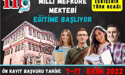 MİLLİ MEFKURE MEKTEBİ BAŞLADI