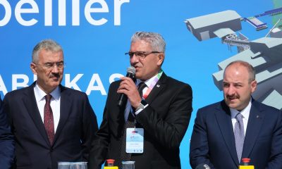 BAKAN VARANK KÜPELİLER ENDÜSTRİ A.Ş. SUNTA FABRİKASI TEMEL ATMA TÖRENİNE KATILDI