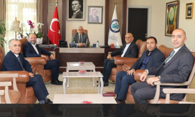 ESKİŞEHİR MEDYA TEMSİLCİLERİ REKTÖR ÇOLAK I ZİYARET ETTİ