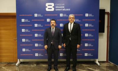 BAŞKAN KÜPELİ İNÖNÜ KAYMAKAMI USTAOĞLU’NU AĞIRLADI