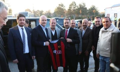 İÇİŞLERİ BAKANI SOYLU DAN ES- ES E ZİYARET