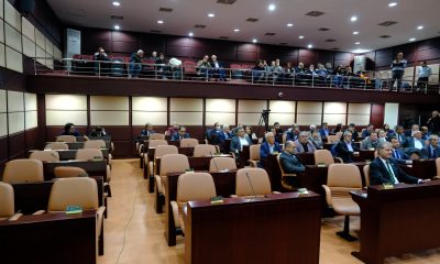 AK PARTİLİ MECLİS ÜYELERİ SALONA GİRMEDİ SU ZAMMI YAPILAMADI