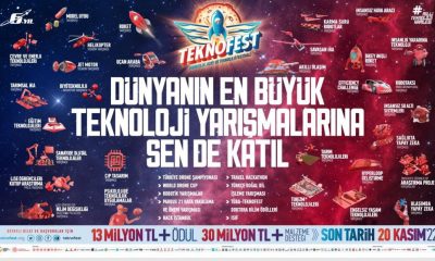 TEKNOFEST TE PROJE BAŞVURULARI 30 KASIM DA BİTİYOR