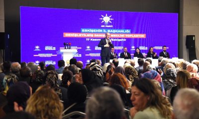 AK Parti Eskişehir’de danışma meclisi coşkusu salona sığmadı