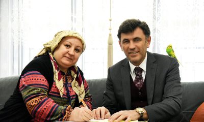 Başkan Zihni Çalışkan hane ziyaretlerini sürdürüyor