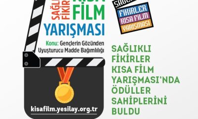 Yeşilay’ın 6. Sağlıklı Fikirler Kısa Film Yarışması’nın kazananları belli oldu