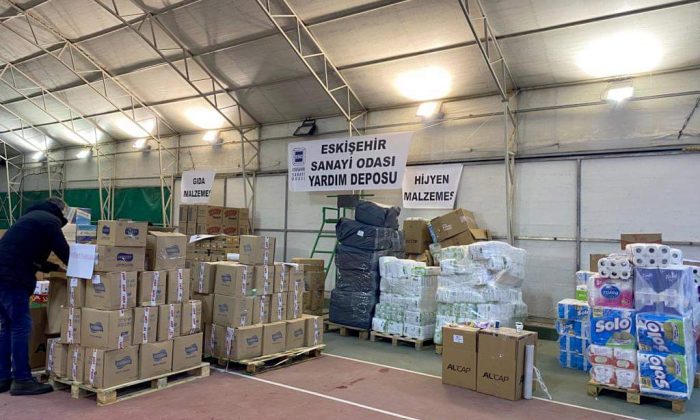 ESO DAN DEPREM BÖLGESİNE YARDIM KAMPANYASI