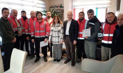 AZAFLI ARAMA KURTARMA EKİBİ FAALİYETLERİNİ ANLATTI