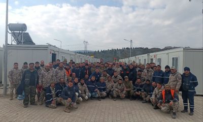 Eskişehir Hava İkmal personeli depremin merkezinde özveriyle çalışıyor  Eskişehir 1’inci Hava Bakım Fabrika