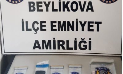 BEYLİKOVA DA UYUŞTURUCU OPERASYONU
