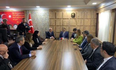 Bakan Dönmez Cumhur ittifakı Ortaklarını Ziyaret etti